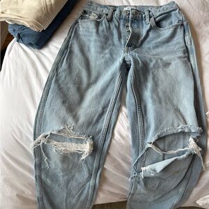 Re/Done Light Blue Denim